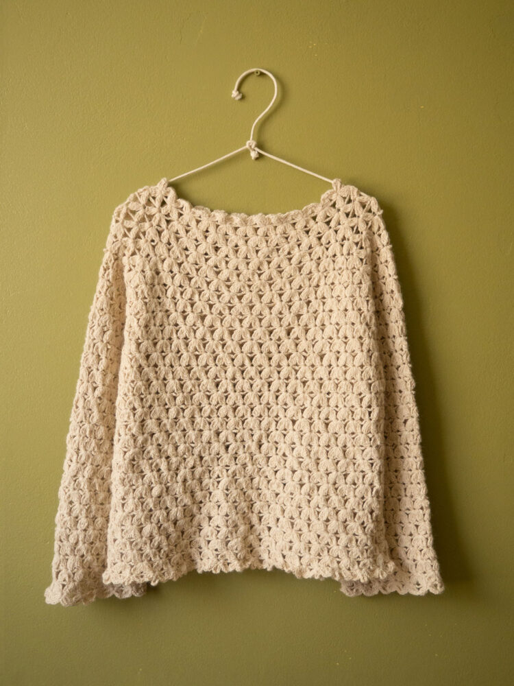 Flowers Jumper Cream